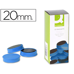 Iman de sinalizacao q-connect 2cm azul