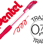 Esferografica pentel bp107 rolly vermelho - thumbnail 1