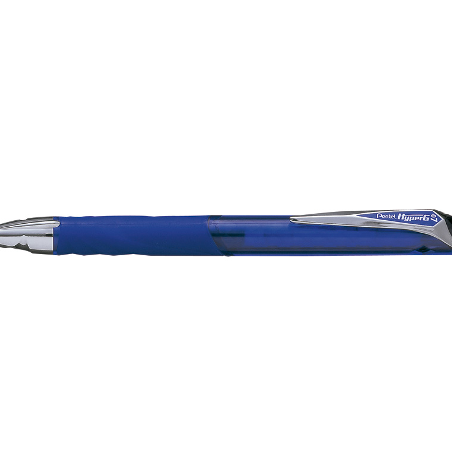 Roller gel pentel kl257 hyperg retractil azul 1