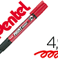 Marcador pentel mmp20 paint vidro e plastico vermelho - Thumbnail 2