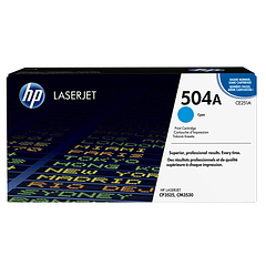 Toner hp laserjet cor cp3525 cian 7.000 pag