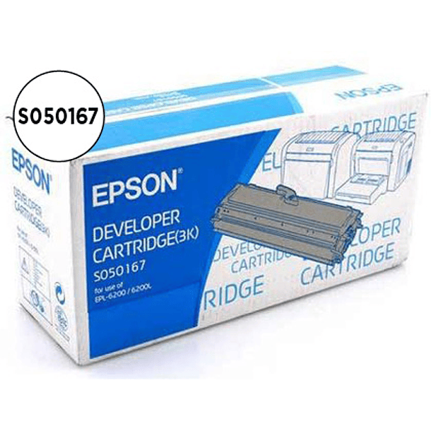 Toner epson epl-6200/6200l toner preto (3000 pag)