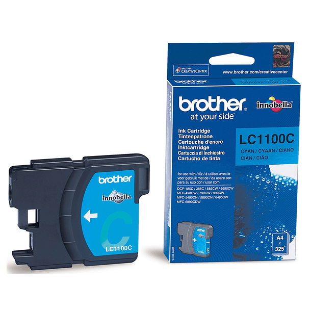 Tinteiro brother lc-1100c cyan 2