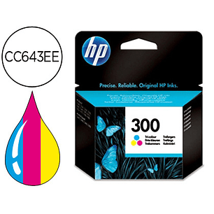 Tinteiro hp cc643ee 300 tricolor