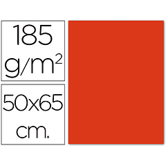 Cartolina guarro 50x65 cm 185 grtomate