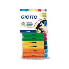 Porta giz plastico giotto blister de 5 + 1 de oferta