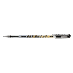 Roller pentel bn15 p/tecido preto