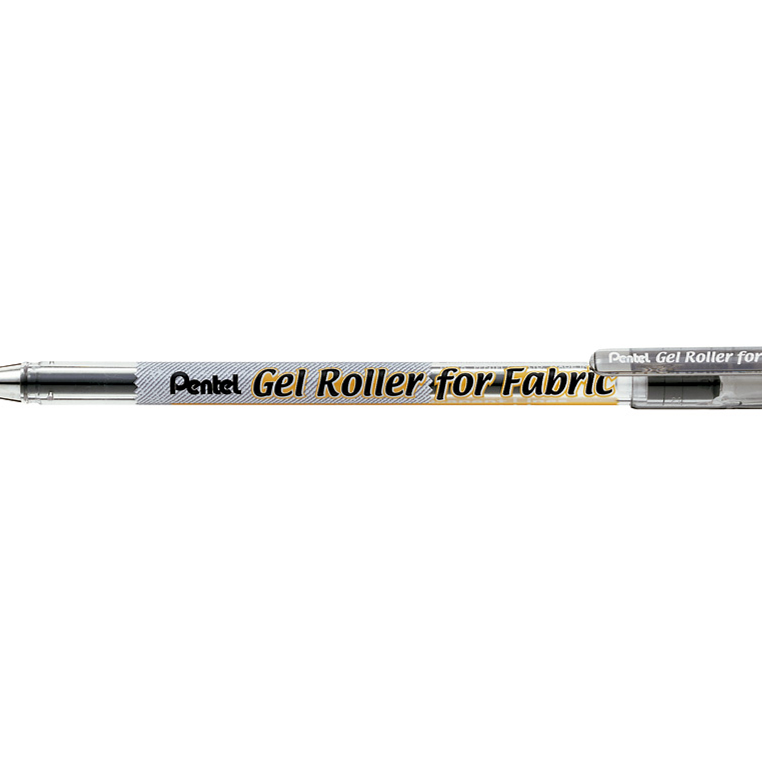 Roller pentel bn15 p/tecido preto 2