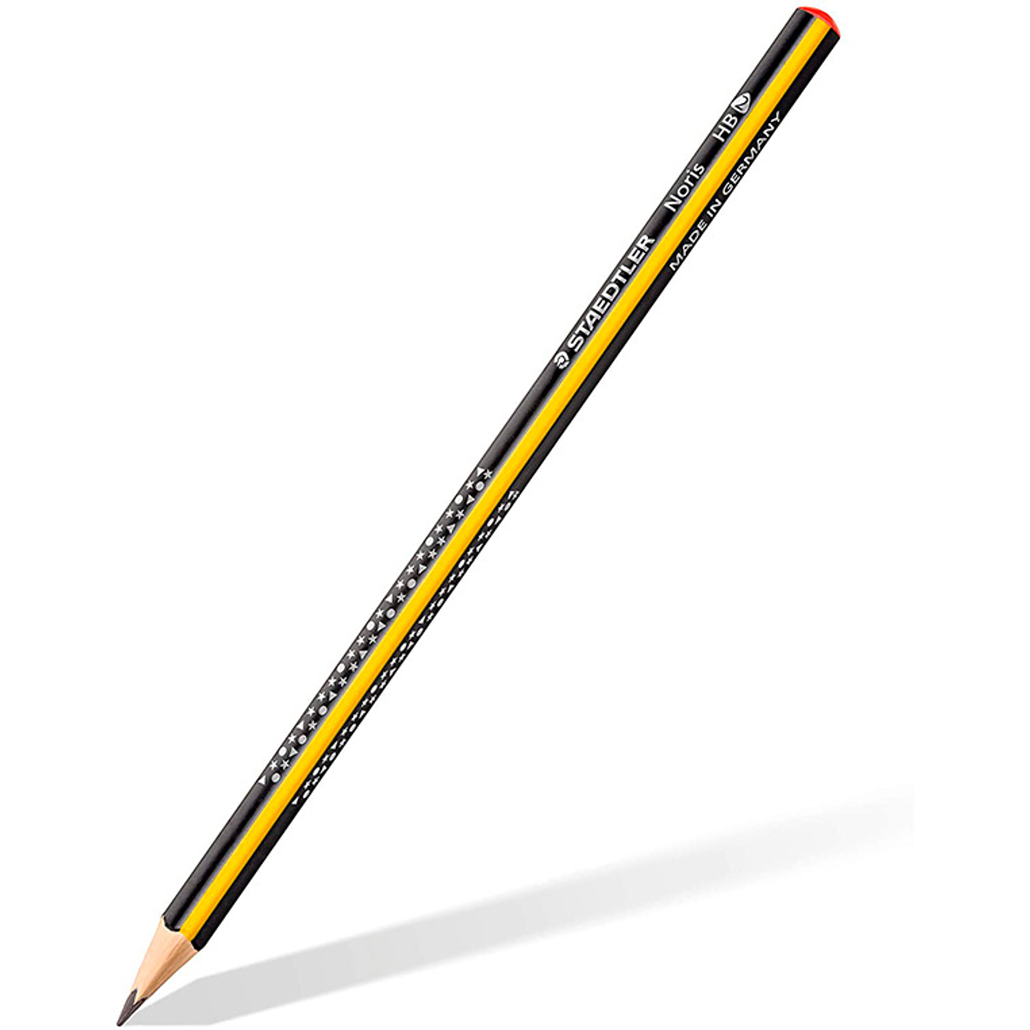 Lapis de grafite staedtler triplus slim triangular mina de 2mm 3