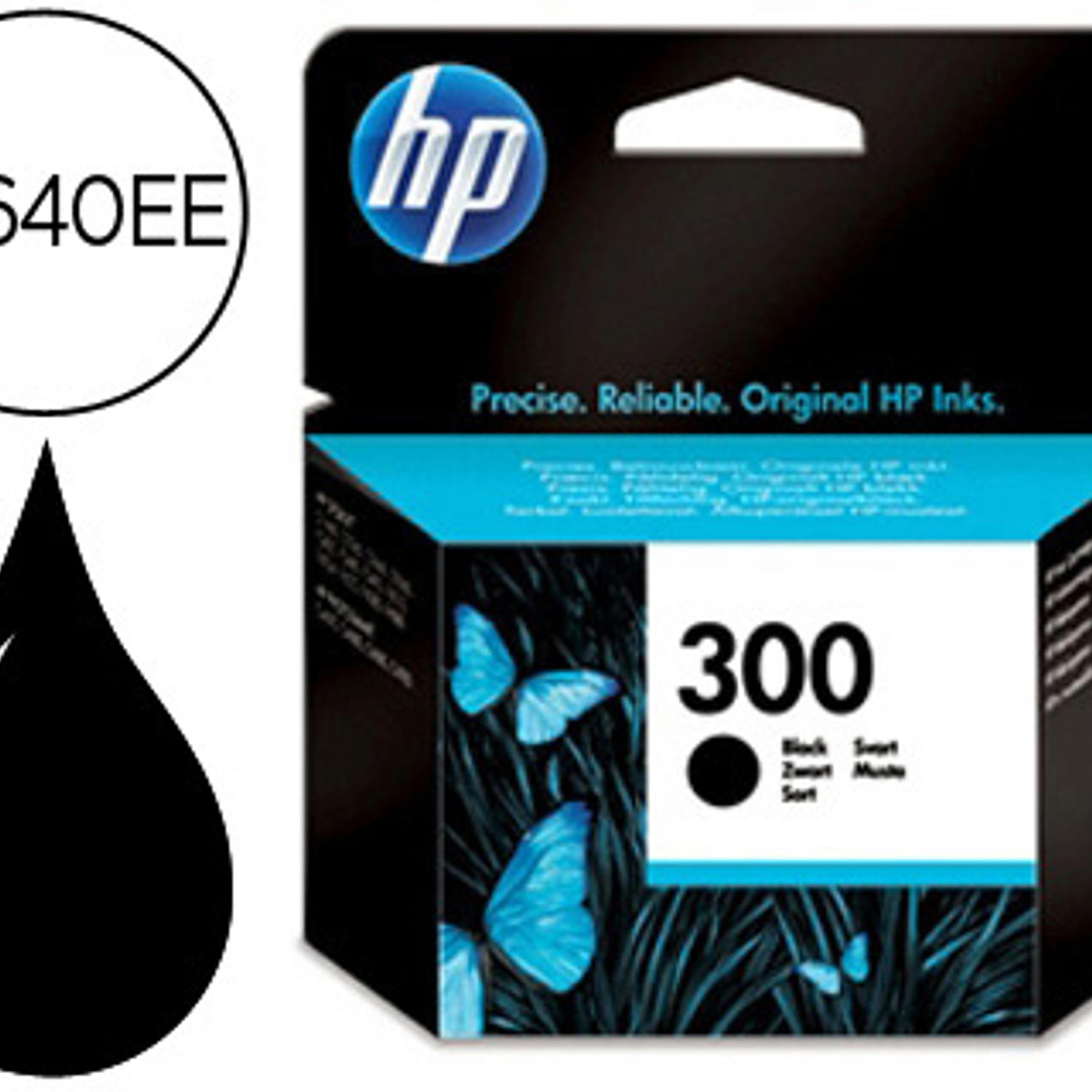 Tinteiro hp cc640ee 300 preto 4