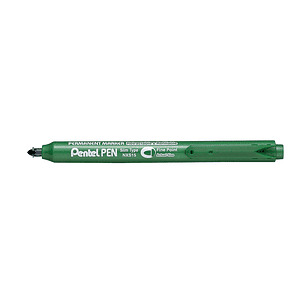 Marcador pentel nxs15 permanente retratil 4,5 mm verde