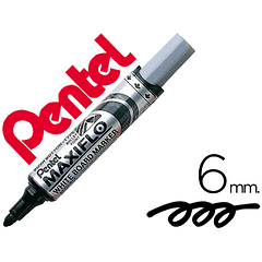 Marcador pentel mwl5m quadro br maxiflo preto