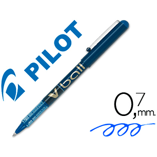 Marcador pilot roller v-ball azul 0.7 mm