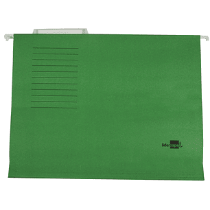 Capas de suspensao liderpapel din a4 kraft verde