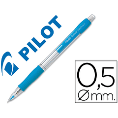 Lapiseira pilot super grip celeste 0,5 mm com grip