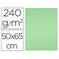 Cartolina liderpapel 50x65 cm 240 gr verde pistacho