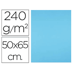 Cartolina liderpapel 50x65 cm 240 gr azul turquesa