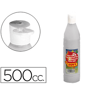 Guache liquido jovi 500 ml prata