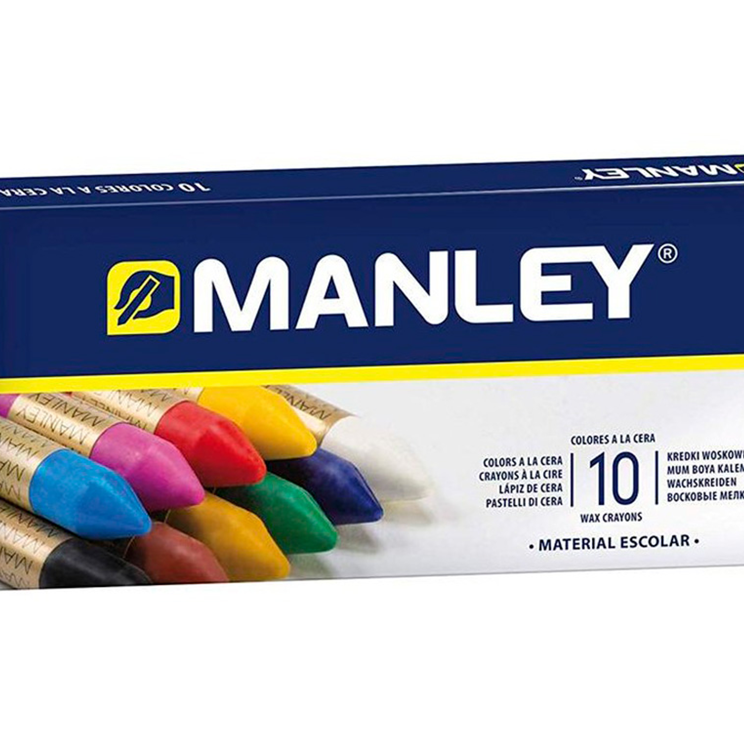 Lapis cera manley 10 cores 1