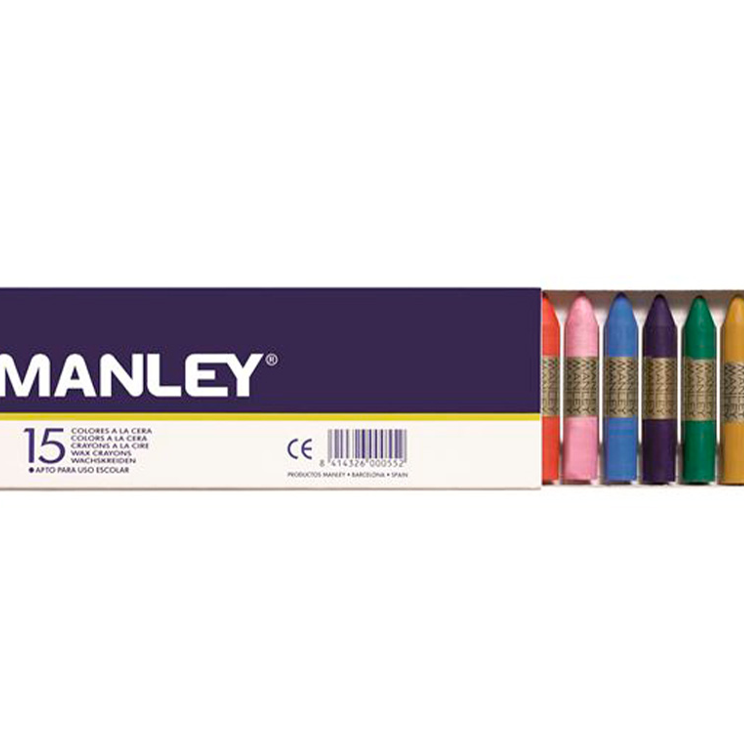 Lapis cera manley 15 cores 2