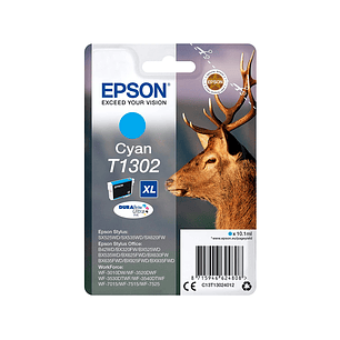 Tinteiro epson stylus t1302 cian office bx320f alta capacidade