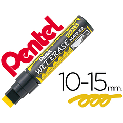 Marcador pentel wet erase 56 amarelo