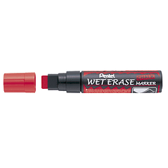 Marcador pentel wet erase 56 vermelho