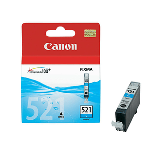 Tinteiro canon cli-521c cian pixma mp620/630/980 ip3600/4600