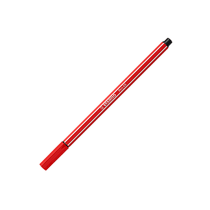 Marcador stabilo aguarelavel pen 68 vermelho carmim 1 mm