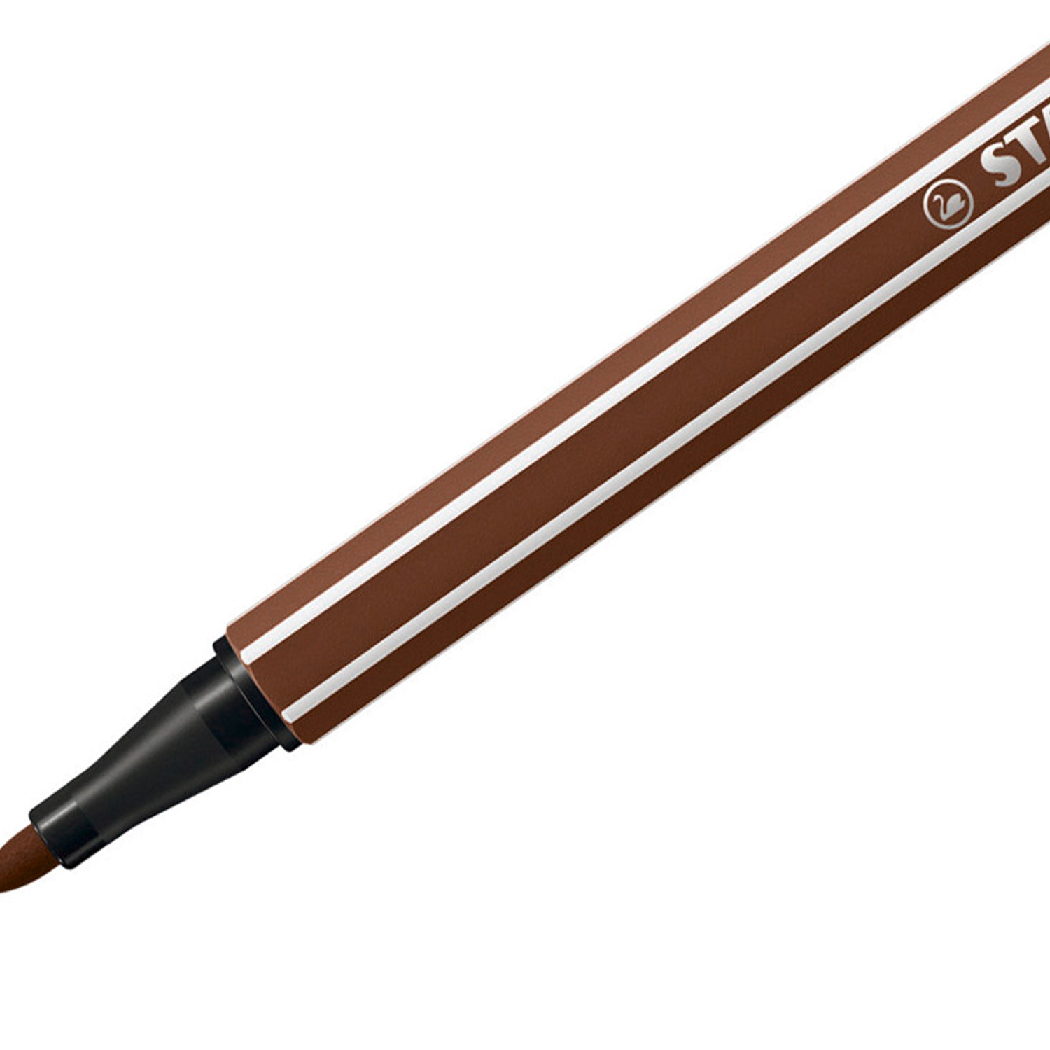 Marcador stabilo aguarelavel pen 68 castanho 1 mm 7