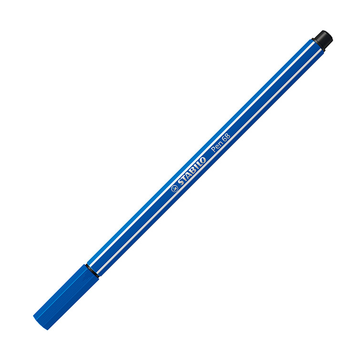 Marcador stabilo aguarelavel pen 68 azul escuro 1 mm 2