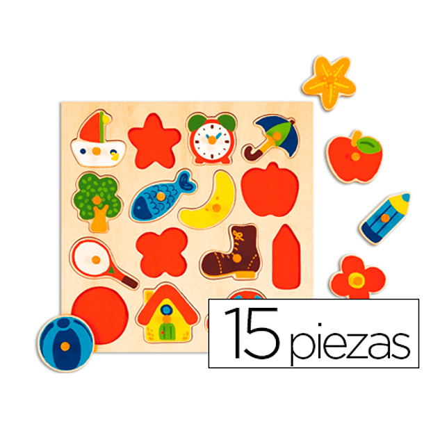 Puzzle diset silhueta 1