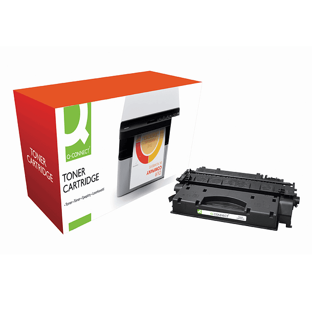 Toner q-connect compativel hp ce505a para laserjet - 6.500pag 2