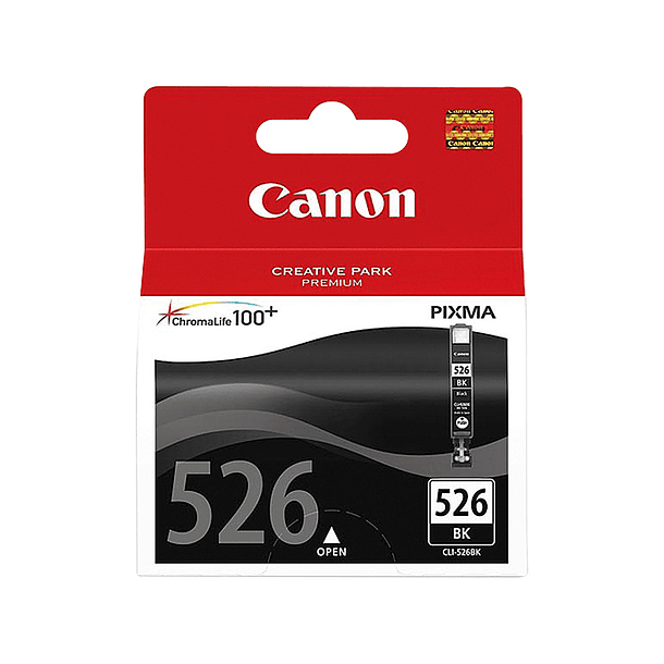 Tinteiro canon cli-526 bk preto 1