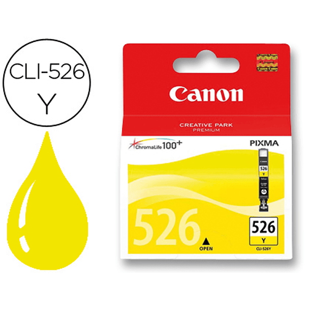 Tinteiro canon cli-526 y amarelo 2