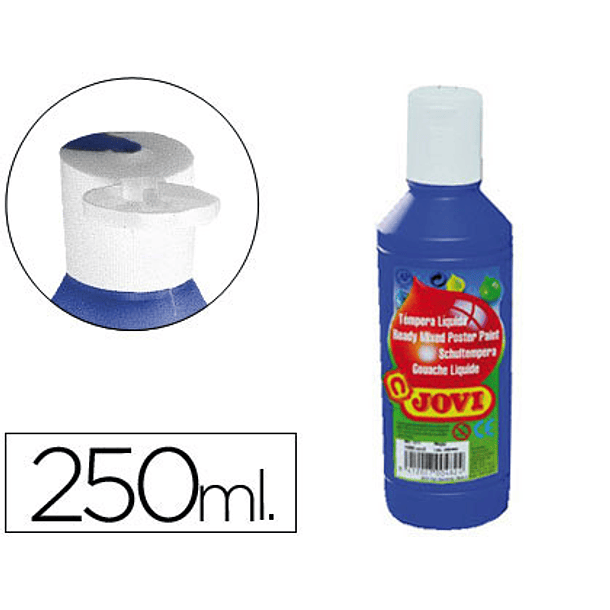 Guache liquido jovi 250 ml -azul ultramar 1