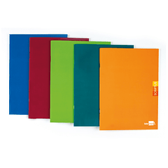 Caderno escolar liderpapel scriptus 48f din a5 quadriculado 6 mm papel 90 gr