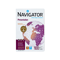 Papel fotocopia navigator din a3 pack 500 folhas 100 gr