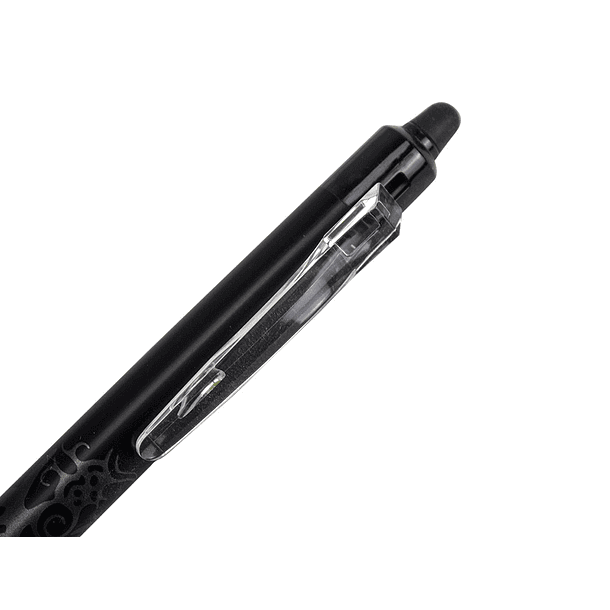 Esferografica pilot frixion clicker apagavel 0,7 mm cor preto 4