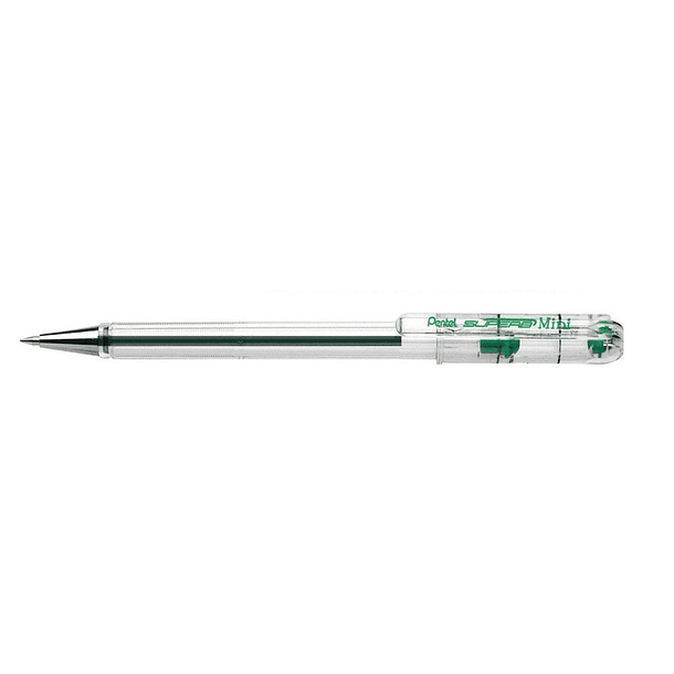 Esferografica pentel mini bk77 verde 0,7 mm 2