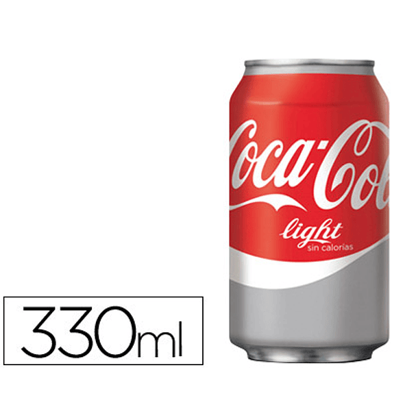 Coca-cola light lata 330ml