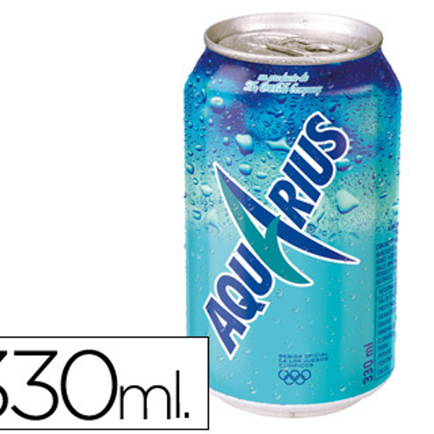 Bebida isotonica aquarius limao lata 330ml 1