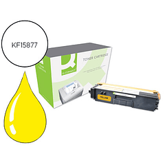 Toner q-connect compativel brother tn325y hl-4140cn / 4150cdn / 4570cdw / 4570cdwt / dcp 9055cdn / 9270cdn / mfc 9460cdn