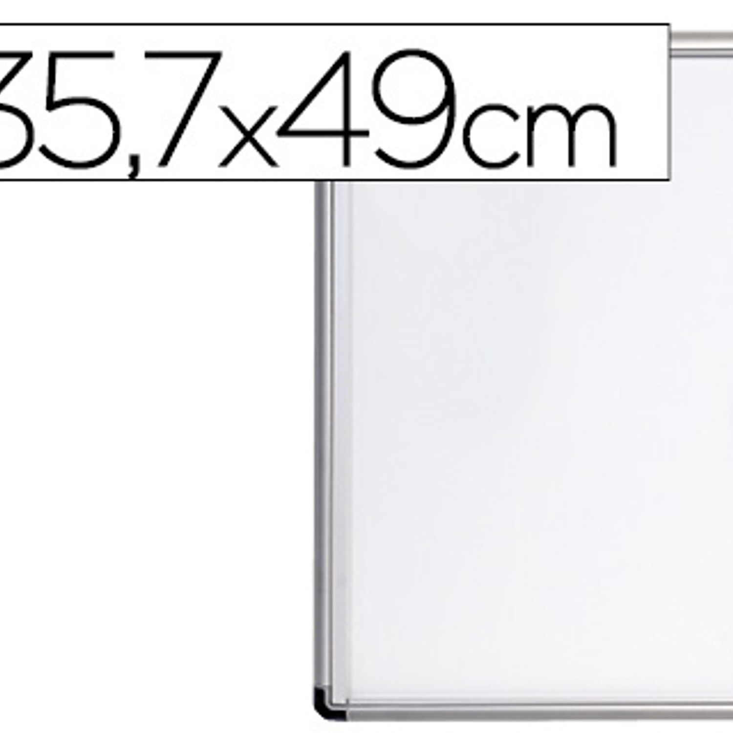 Vitrina de anuncios bi-office fundo magnetico extraplana de interior 357x490 mm 2