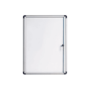 Vitrina de anuncios bi-office fundo magnetico extraplana de interior 490x664 mm