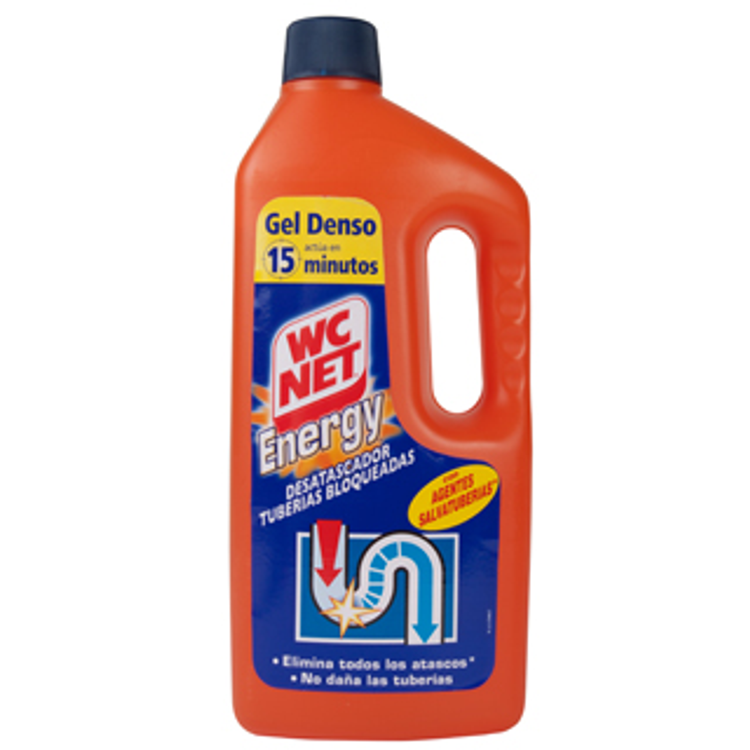 Desentupidor de tubos gel wc net energy garrafa de 1 l 1