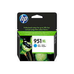 Tinteiro hp 951xl cian cn046ae capacidade 1500 pag