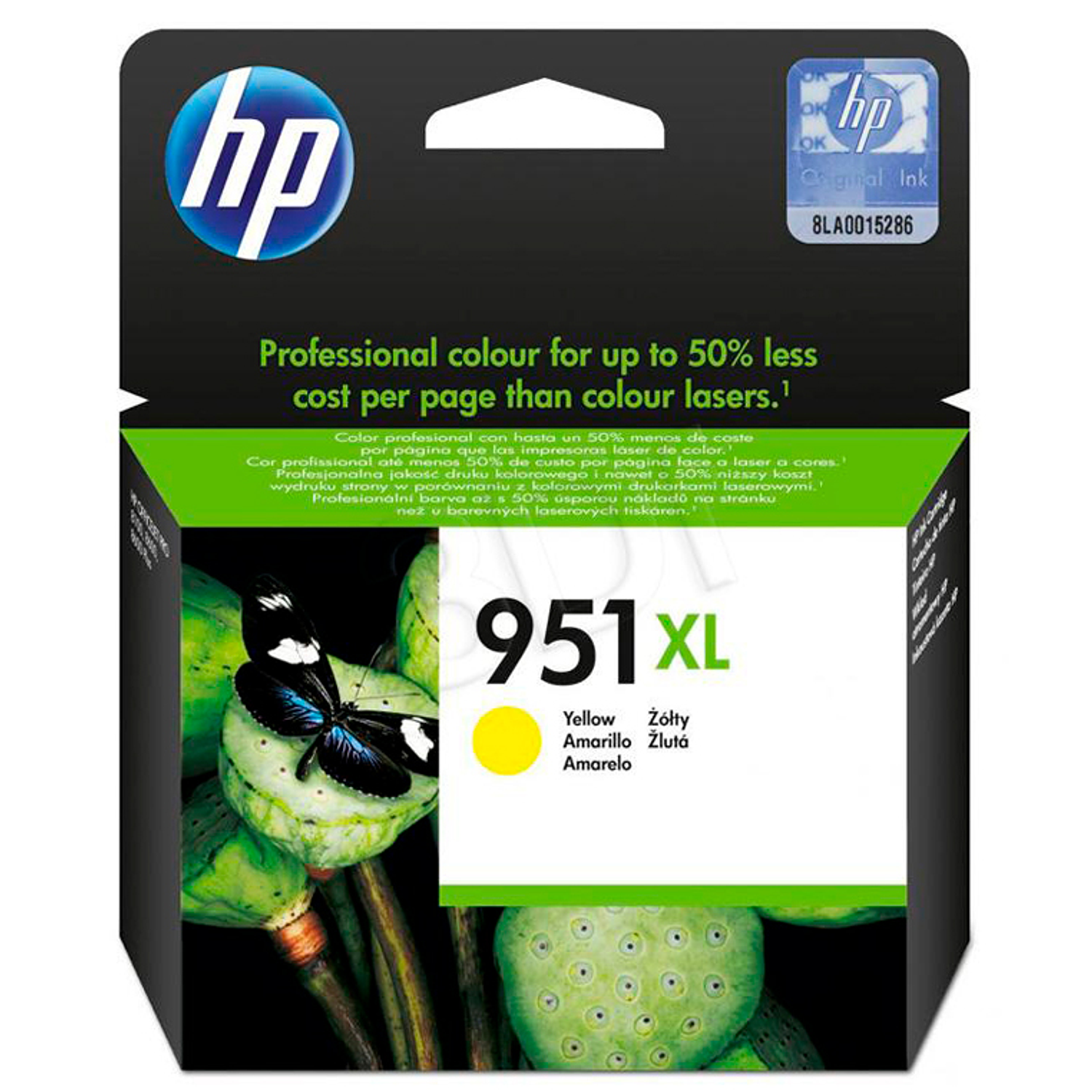 Tinteiro hp 951xl amarelo cn048ae capacidade 1500 pag 2