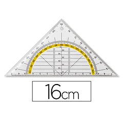 Aristo liderpapel geometria 16 cm plastico cristal