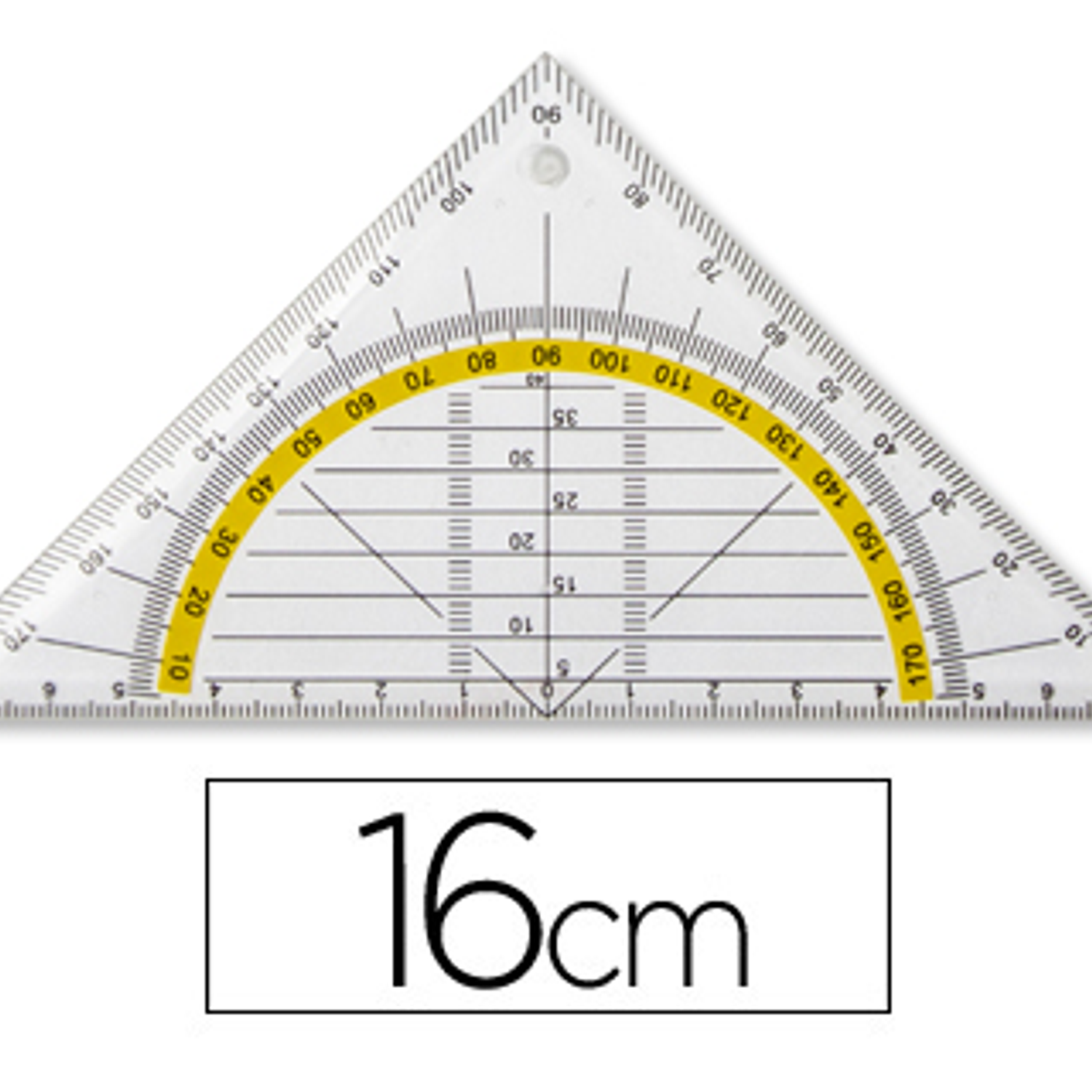 Aristo liderpapel geometria 16 cm plastico cristal 1